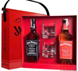 Jack Daniel's Gift set 2 Chai x 700ml