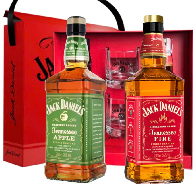 Jack Daniel's Gift set 2 Chai x 700ml