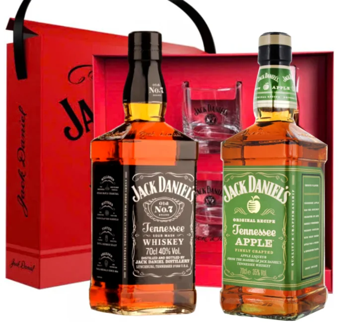 Jack Daniel's Gift set 2 Chai x 700ml